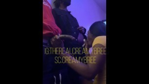 Creamybree Eats Up 2 Hood Niggas