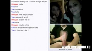 2 Cute Girls Make Me Cum Omegle