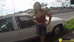 Roadside - Samantha uses sex to get out of paying