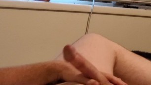 Thinking about my girlfriend made me CUM A HUGE LOAD