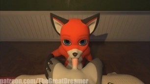 Fox Oral Pleasure POV (Gay Furry Yiff Animation)