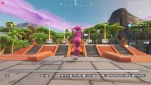 cuddle team leader dancing "bunny hop" (up close)