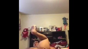 fat teen gets horny as fuck