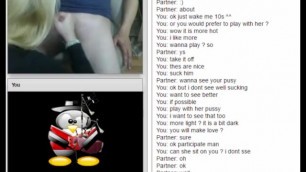 Amateur Blonde turkish fucked by boyfriend on Chatroulette little facial