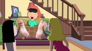 Lois Feet tickled