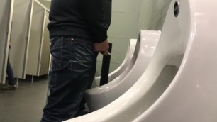 Hung urinal spy