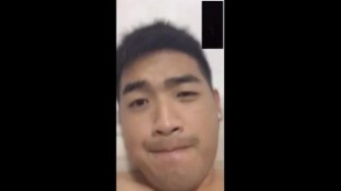 Handsome Chinese cumshot muscle big dick