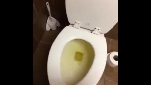 Young teen explodes in public bathroom