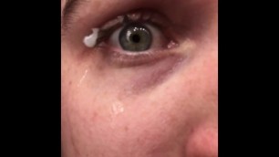 Couple Times that My Cum got Stuck on My Eyelashes :p