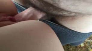 Young couple fuck in the woods
