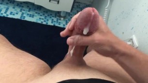 Cumshot in toilet POV #4