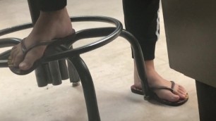 candid feet at school 2
