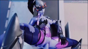 Widowmaker Tight Pussy Taking A Huge Cock