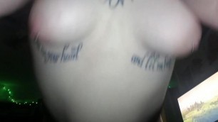 Tits jiggling while getting fucked