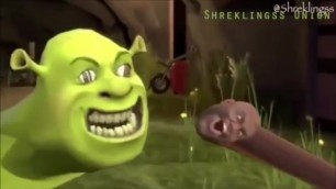 Shrek going to the moon