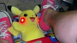 Pikachu says Hi!!!! While being trampled!!!