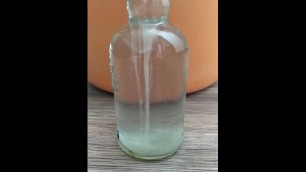 Cum in a bottle