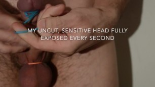 Post Orgasm Torture DIY! Ribbed Glove, Vibrating Machine