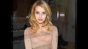 Emma Roberts Jerk Off Challenge