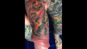 Jacques Kiros’ full body tattoo - Genital ink