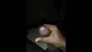 Big black dick maturbation