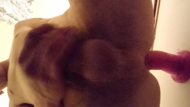 Getting fucked by huge cock