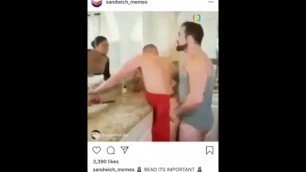 Two brothera fucking infront of sis