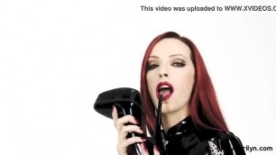 Emily Marilyn Latex Tease