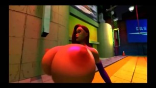 Jessica Rabbit on Street ( no Sound )