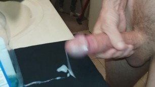 Stroking My Big Cock In Front of You and Shooting Thick Cum Like A Glue Gun