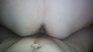 Wife loves doggy style and a plug in her ass!!
