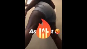 Niairi Cotton twerking on instagram part 2