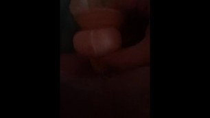 Solo anal fucking with dildo