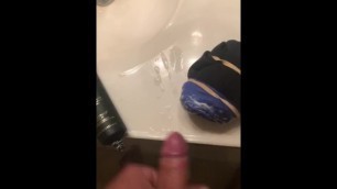 Fucking homemade sex toy