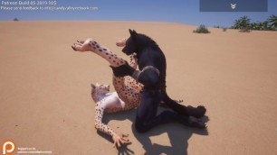Wild Life - Sex game - Talon(Rasha) VS (Rawn) Furry sex - part 12