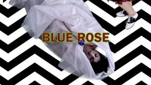 Peaks Film Club "Blue Rose" Surreal Solo Masturbation in Plastic Wrap