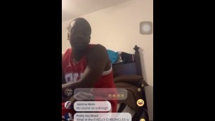 Thot getting head on Facebook live