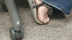 Candid Bbw Thick Ass Feet !!!!