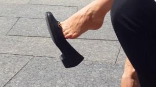 Sexy high arched feet - Russian ballet dancer?