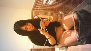 Photographs of different pubic hairs in the toilet of hotel girls