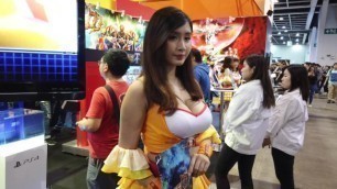 Busty Hong Kong Model shows off her H-cup Breasts
