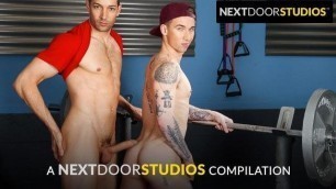 NextDoorStudios - Sweatiest Gym Sex Compilation