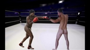 Live Fight! Claressa Shields v Two Men. World Bare Ass Boxing Championship.