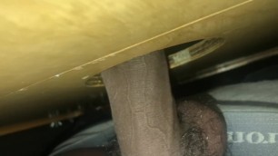 White mans hungry mouth for my black cock gloryhole