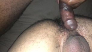 My boy sucks me mad good and teases me with that monsta