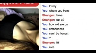 omegle 18 year old blond girl