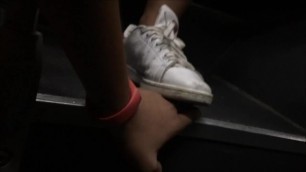Candid hand trample in the bus (The long awaited part1)