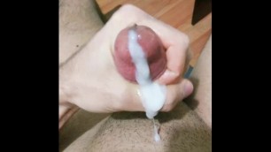 Solo Male Masturbation Cumshot Close up