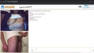OMEGLE SLUTTY TEEN AND BIG DICK REACTION