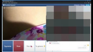 tocandose conmigo por webcam